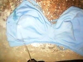 Pissing on Neighborhood  Aunty Bra 