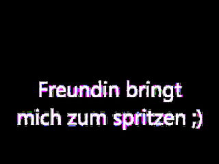 Girlfriend brings me to come