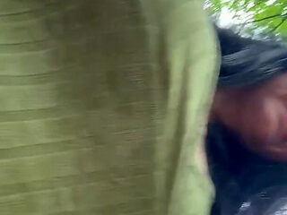 Walk with Me in the Forest. POV From My Phone Nice Vies of My Boobs Bouncing During Walk