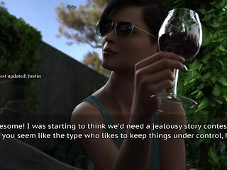 The Stepmother Gently Slipped Her Finger Into the Opening and Drew Out the Moisture, Finding a Sense of Pleasure