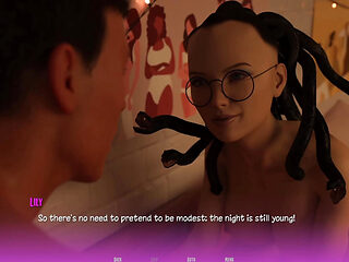 Hardcore sex with Lily and blowjob by shosha Monster college gameplay