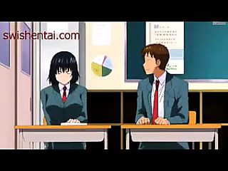 Cute hentai school babe seducing her horny sexy teacher