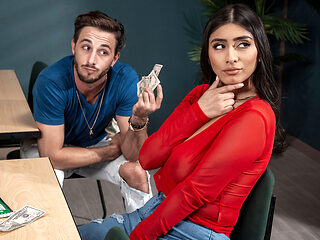 Violet Myers & Lucas Frost in Violets Backpack Hack - BRAZZERS