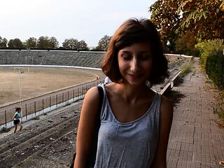 Amateur teen outdoor sex