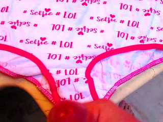 Cumming on cotton panties