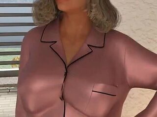 Grandmas house: guy with a monster cock and older lady ep.7