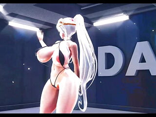 Yamato - Thick Girl Huge TIts Sexy Dance