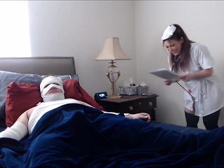 Horny mommy and not her son