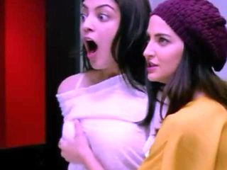 Kajal Agarwal Boob Press