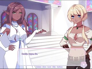 Visual hentai, anime story, big ass