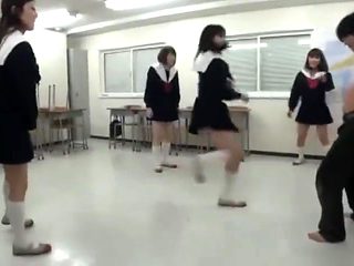 Japanese shoe, sock, foot smelling domination