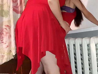 I assisted her in reaching orgasm as I watched her masturbate - Lesbian Illusion Girls