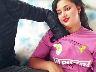 Desi Village Girl Soniya Fucking Alone with Lover's Big Cock - Happy Teen Babe