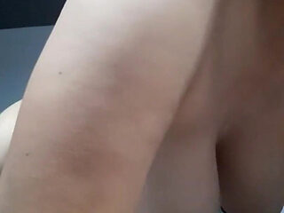 Ex-wife hot gives me a rich sloppy deep blowjob and jerks me off until I cum in her mouth