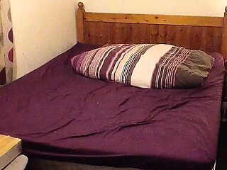 Watch horny amateur MILF jerk off in real homemade setting