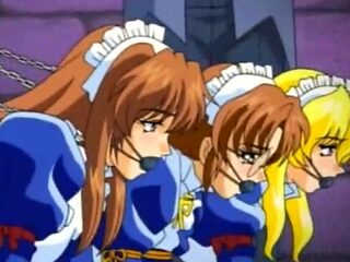 Mr Dreds maids prepare for a party where they will entertain the crowd with a sexy show - Hentai Pros