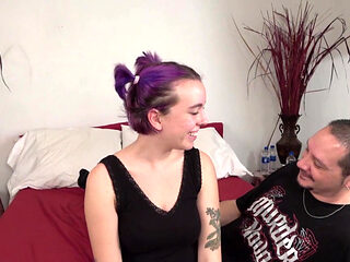 Desperate Amateurs Tia and Olivia Get Their Tight Pussies Banged Hard by Bi Hard Cock