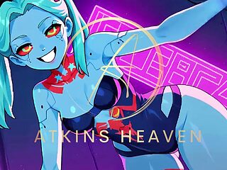 Futuristic animated robot girl Atkins'S Heaven caters to your intimate desires