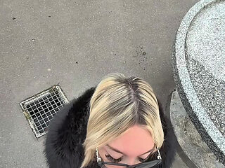 Giuliana is taken to the belvedere in France