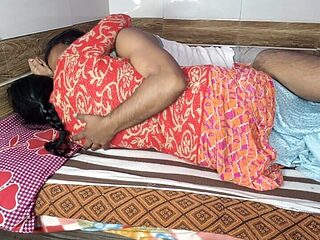 Girl Has Sex with Her Boyfriend on a Cold Winter Night.