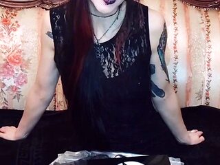 Webcam brunette solo masturbation