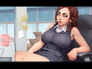 3D anime babe gets down in some hentai action