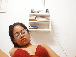 I Dress as a Nurse to Send a Video to My Boyfriend Touching Me