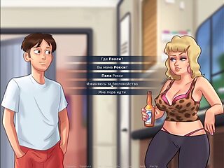 Animated fun with busty schoolteachers in summertime saga