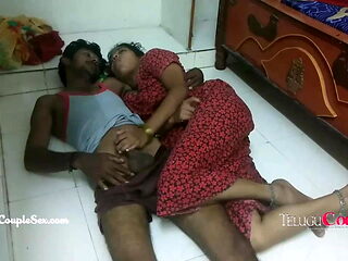 telugu village couple late night fucking with sexy desi wife