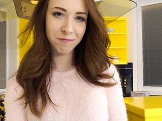 Hospitable teen Nata Ocean fucks all her male guests