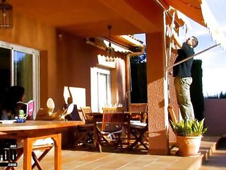 Sophisticated Tiffany Doll and Terry Kemaco at fisting scene