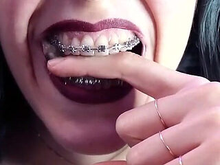 Biting My Fingers - Bite, Mouth, Teeth, Braces, Fetish Ita