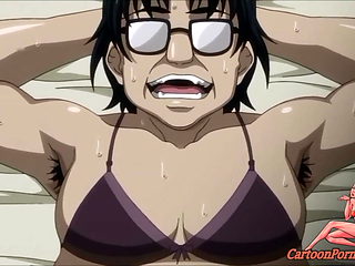 Busty Anime Chick Gets Titty Fucked And Sucks A Cock