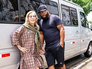 79 Years Old Mature Picked up for Ass Fucking