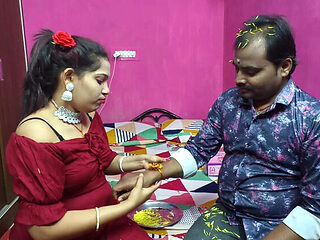 Indian Step Brother Fucks Step Sister on Rakhi Day - Sona Bhabhi Hardcore Sex