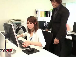 Yumi Maeda Office Sex - Japanese JAV Boss Fucks Her Hard Doggy Style Cum