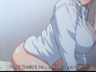 An Office Worker Is Captured by 4 Girls