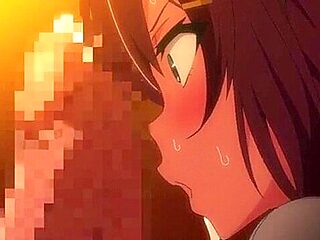 The finger is inserted in and out and the tongue is also inserted and removed, making her cum.