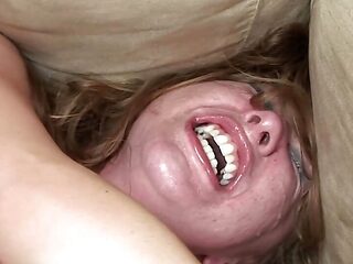 Lovely Leighlani Takes On Two Feet of Big Black Meat