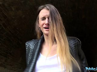 Public Agent She is pantyless and gets fucked