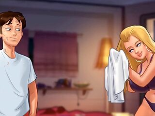 Summertime saga unfolds with cheating girlfriend while boyfriend watches