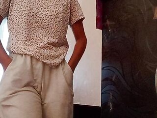 Hot college girl showing boobs