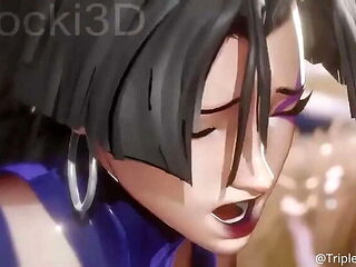 Anal Hentai 3D Blender Animation - Marvel Rivals Cumshot Compilation