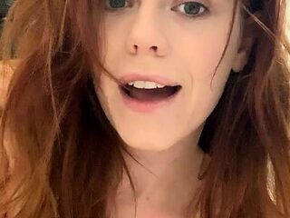 Emo teen Becka solo webcam masturbation