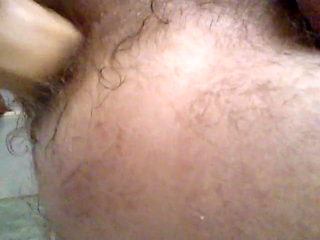 Fucking my hole with dildo