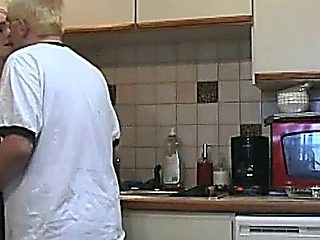 Housewife Hannah Fucks In The Kitchen