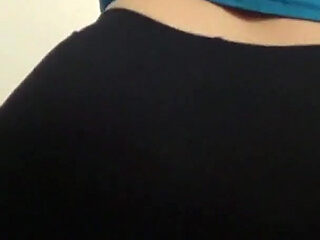 Booty Twerk Black Leggings Featuring Sinn Sage
