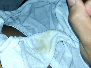 Cumming on SD period panties