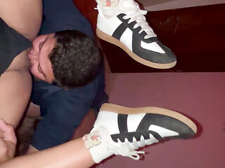 My stepfather sucks my pussy