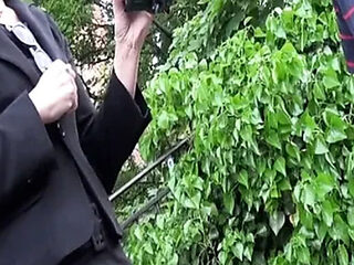 Nasty French Cougar Picks Up Dude For Hardcore Fuck - Amateur Outdoor Sex